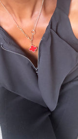 Natalie Paperclip Necklace