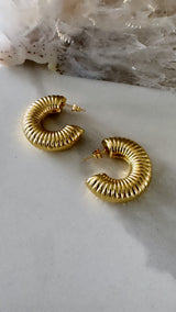 Ashley Puffed Hoop Large