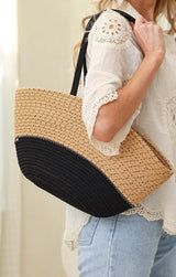 Heston Straw Tote