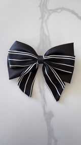 Sage Bow Hair Clip