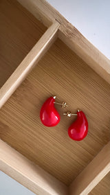 Tega Enamel Earring