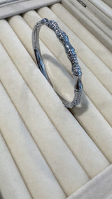 Bamboo Pave Bangle