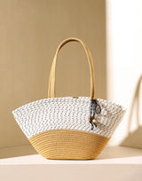 Heston Straw Tote