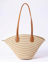 Serena Straw Tote