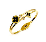 Linda Hinge Bangle - Gold