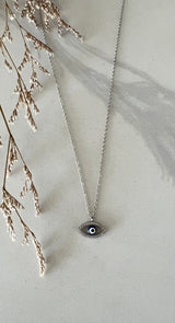 Evil Eye Necklace - Oval
