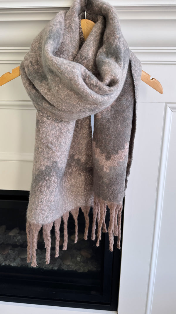 Octavia Fringe Scarf