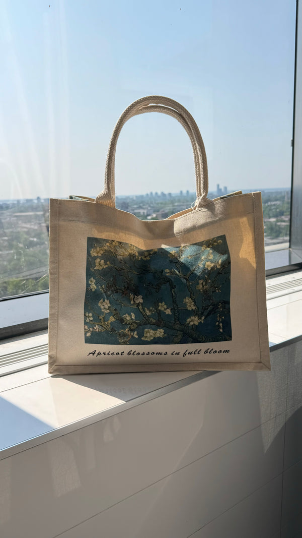 Blossom Canvas Tote Bag