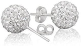 Shamballa Earring - 8mm