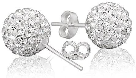 Shamballa Earring - 8mm
