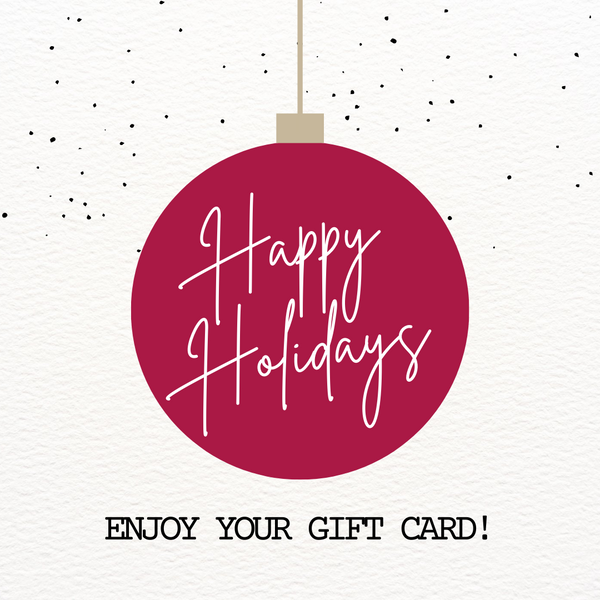 Happy Holiday Gift Card