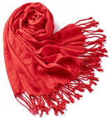 Red Pashmina