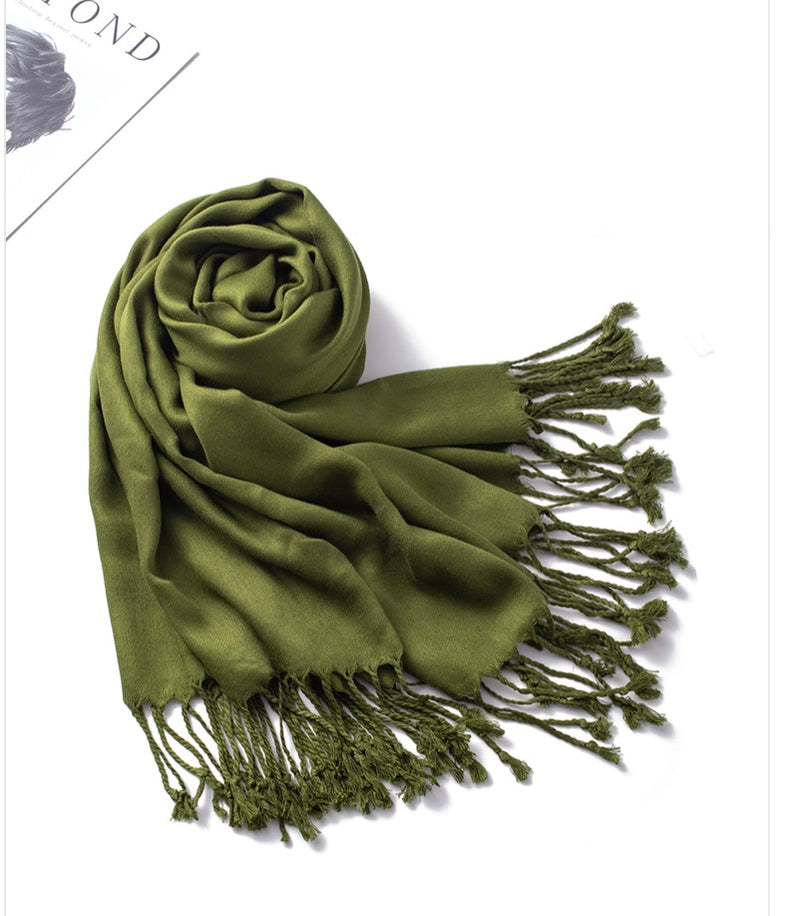 Olive Pashmina