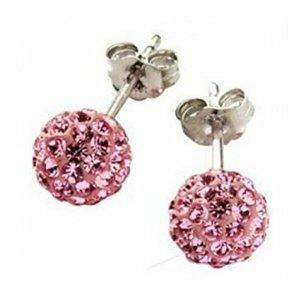 Shamballa Earring - 8mm